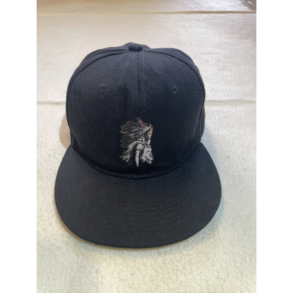 Vintage Princess Mononoke Snap Back Hat‎ Studio Ghibli Movie Anime Cap Cartoon